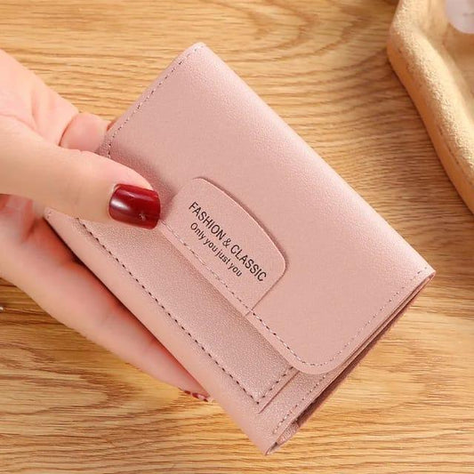 Stylish Women's PU Wallet - 1 Pc